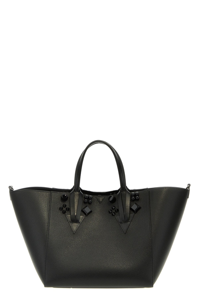 Shop Christian Louboutin Women 'cabachic Small' Shopping Bag In Black
