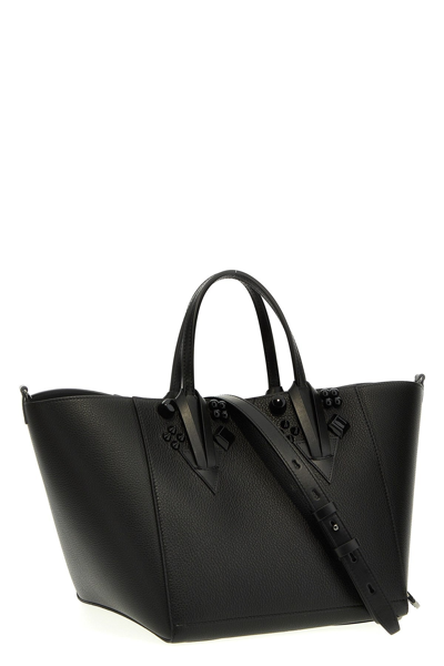 Shop Christian Louboutin Women 'cabachic Small' Shopping Bag In Black