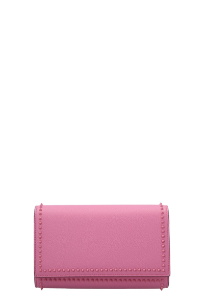 Shop Christian Louboutin Women 'paloma' Clutch Bag In Pink