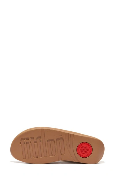 Fitflop Metallic Medallion Flip Flop In Cream
