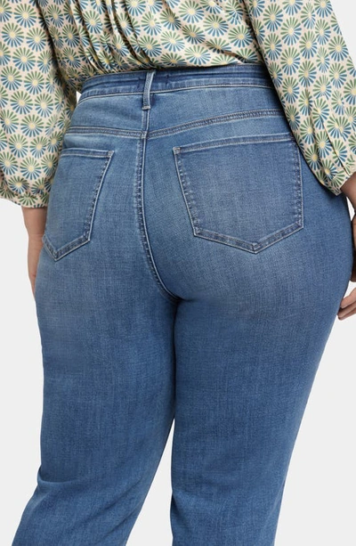 Nydj Joni High Waist Relaxed Capri Jeans In Blue