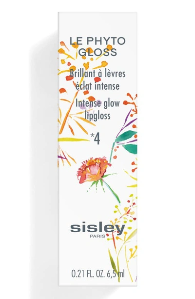 Shop Sisley Paris Le Phyto-gloss Blooming Peony Lip Gloss In 4 Twilight
