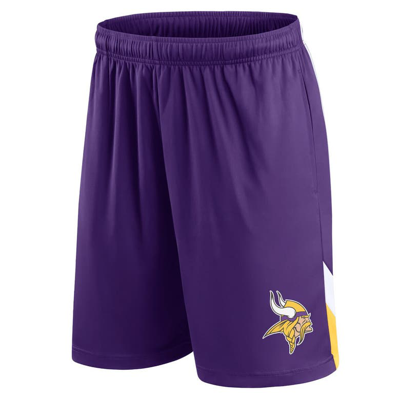 Shop Fanatics Branded Purple Minnesota Vikings Interlock Shorts