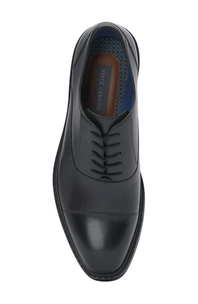 Shop Vince Camuto Izel Cap Toe Oxford In Black