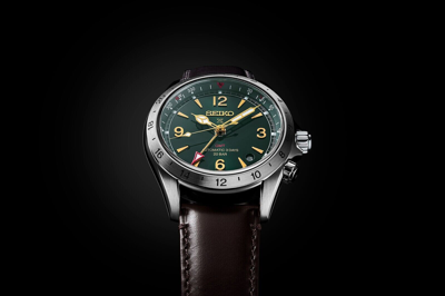 Pre-owned Seiko Sbej005 Prospex Alpinist Watch Mechanical Automatic Green Dial