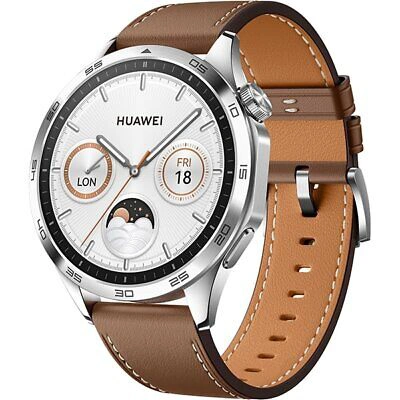 Pre-owned Huawei Pnx-b19 [smart Watch  Watch Gt4 46mm/brown 55020bhg]