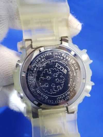 Pre-owned Casio G-shock Frogman Dw-8201wc-7t Dw-8201wc-2t Tested Working