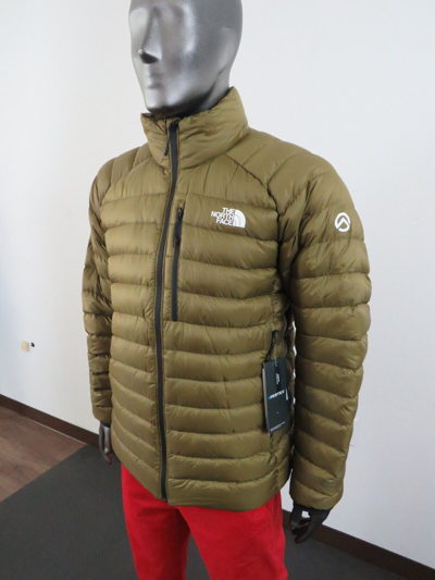Pre-owned The North Face Mens  Summit Down (l3) Breithorn Insulated Climbing Jacket Green In Military Olive Green
