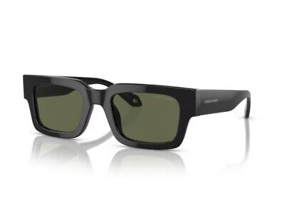 Pre-owned Giorgio Armani Sunglasses Ar8184u 587558 Black Green Man