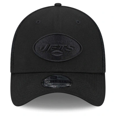 Shop New Era Black  New York Jets  Main Neo 39thirty Flex Hat