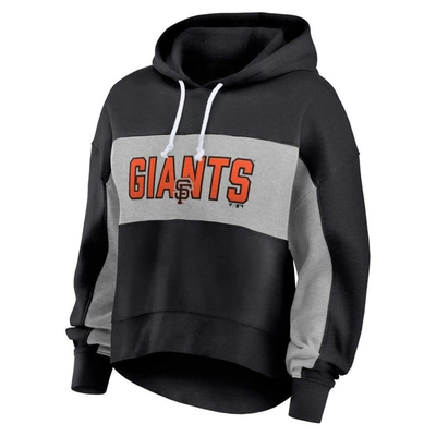 Profile Black San Francisco Giants Plus Size Pullover Hoodie In Black