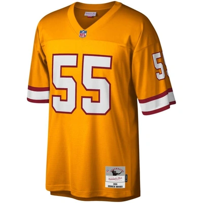 Shop Mitchell & Ness Youth  Derrick Brooks Orange Tampa Bay Buccaneers 1995 Retired Player Legacy Jersey