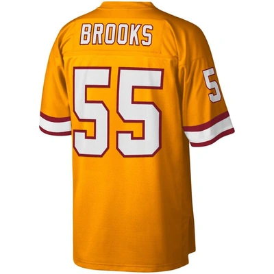 Shop Mitchell & Ness Youth  Derrick Brooks Orange Tampa Bay Buccaneers 1995 Retired Player Legacy Jersey
