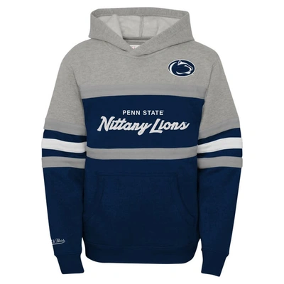 Shop Mitchell & Ness Youth   Navy Penn State Nittany Lions Head Coach Hoodie