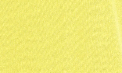 Shop Lacoste Regular Fit Piqué Polo In Yellow
