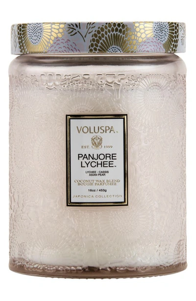 Shop Voluspa Panjore Lychee Large Jar Candle, 18 oz
