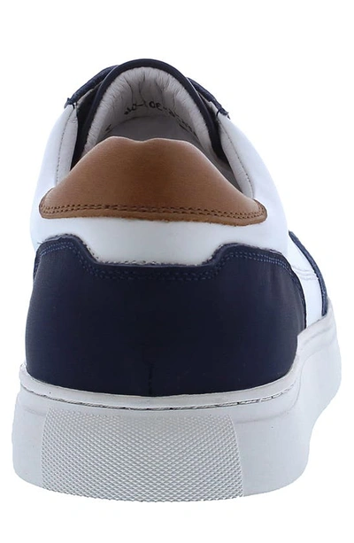 Robert Graham Fawcett Sneaker In Navy