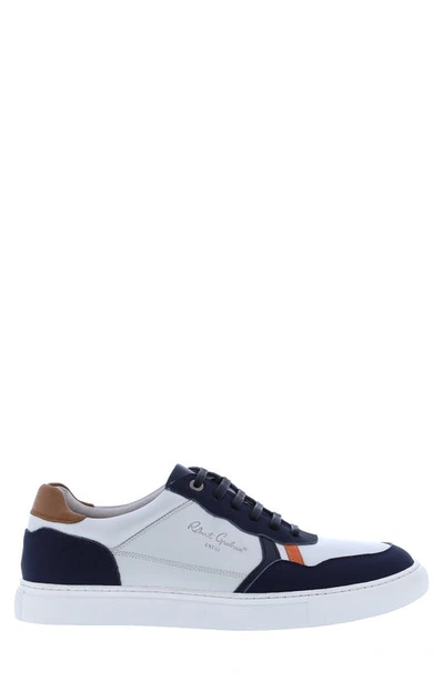 Robert Graham Fawcett Sneaker In Navy