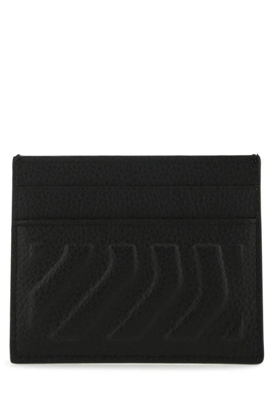 Shop Balenciaga Man Black Leather Car Card Holder
