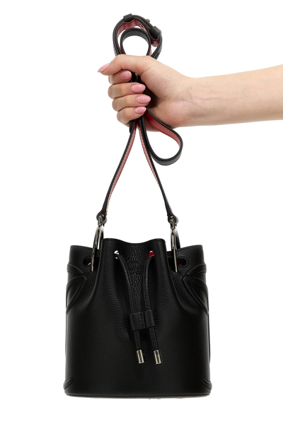 Shop Christian Louboutin Women 'by My Side' Bucket Bag In Black