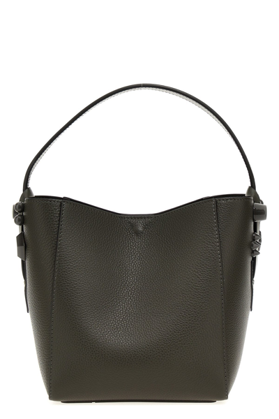 Shop Christian Louboutin Women 'cabachic Mini' Handbag In Gray