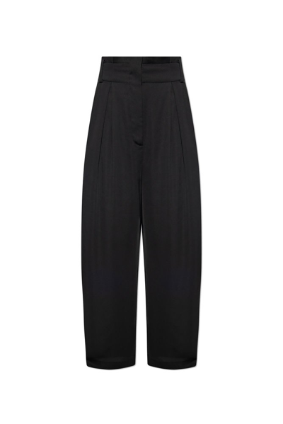 Shop Diane Von Furstenberg Wide Leg Trousers In Black