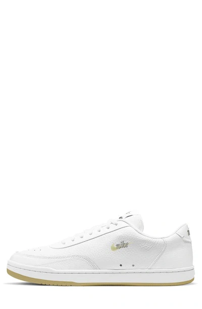 Shop Nike Court Vintage Premium Sneaker In White/ Fossil/ Enigma Stone