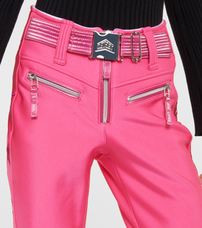 Jet Set Tiby Star-appliqué Flared Ski Pants In Pink
