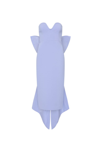Rebecca Vallance Annabelle Strapless Midi Dress