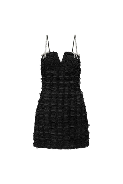 Shop Rebecca Vallance Cherie Amour Mini Dress Black