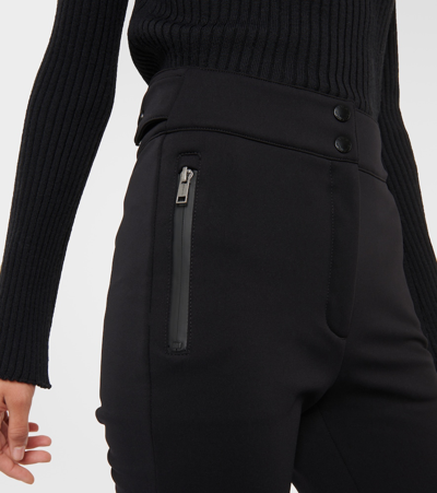 Shop Yves Salomon Softshell Ski Pants In Black