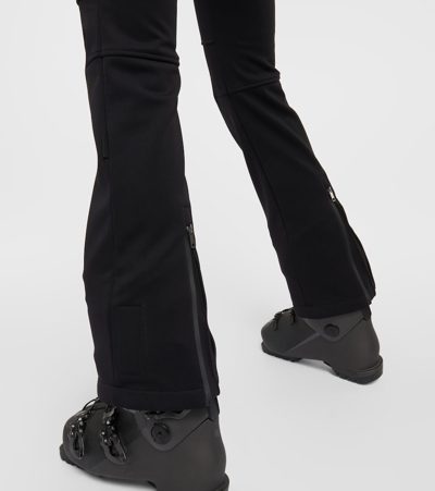 Yves Salomon Softshell Ski Pants In Black