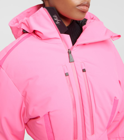 Shop Aztech Mountain Vertical Nuke Down Ski Jacket In Pink