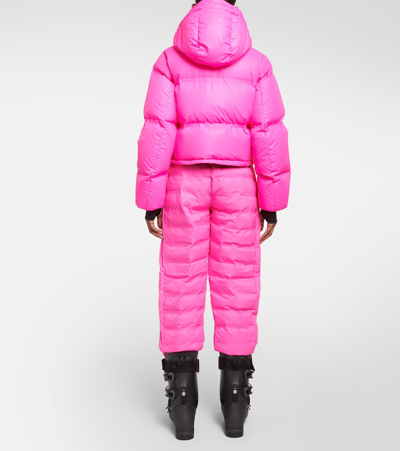 Shop Aztech Mountain Minnie Nuke Suit Down Jacket In Pink