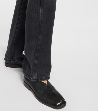 Re/done 90s Loose Fit High Waist Jeans In Black
