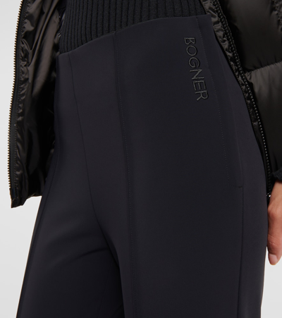 Shop Bogner Elaine Stirrup Ski Pants In Black