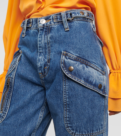 Re/done Racer Taper Speedway Jean In Blue