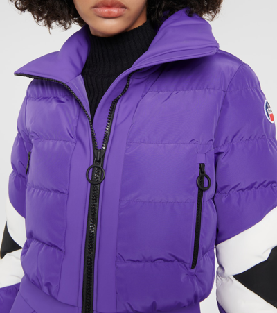 Shop Fusalp Clarisse Ski Suit In Purple