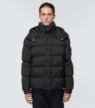 Shop Moncler Vezere Down Jacket In Black