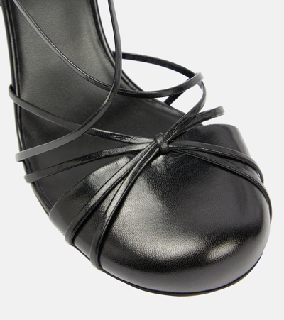 Shop The Row Joan Leather Sandals In Black