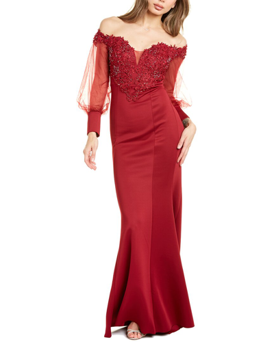 Shop Kalinnu Beaded Lace Gown