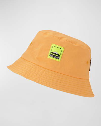 Shop Molo Kid's Siks Bucket Hat In Sunset