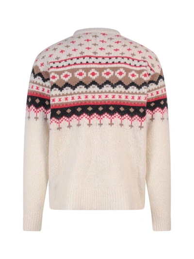 Shop Amaranto Amaránto Sweater In Beige