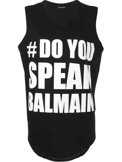 Shop Balmain - Do You Speak  T