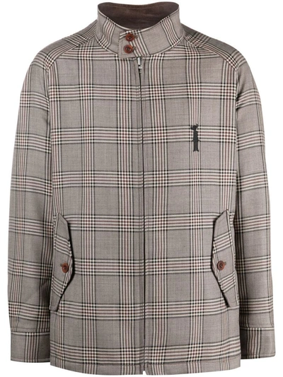 Shop Junya Watanabe Jacket Clothing In 1 Brn/bk/bge X B