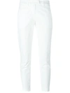 DONDUP cropped chino trousers,LAVAGEENMACHINE