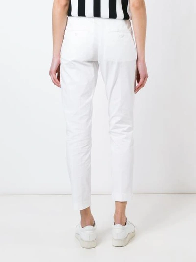 Shop Dondup Cropped Chino Trousers