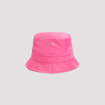 Shop Jacquemus Le Bob Ovalie Hat In Pink & Purple