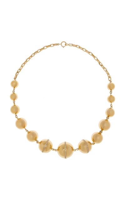 Shop Casa Castro 18k Yellow Gold Diamond Necklace