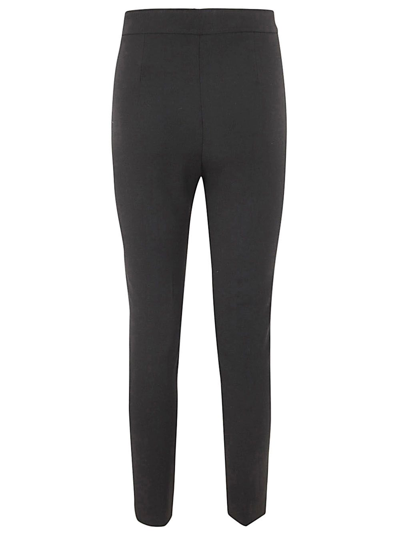 Shop Seventy Slim Trousers In Black